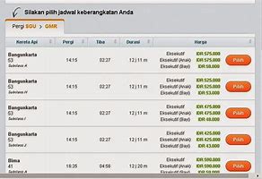 Harga Tiket Kereta Jakarta Bandung Ekonomi